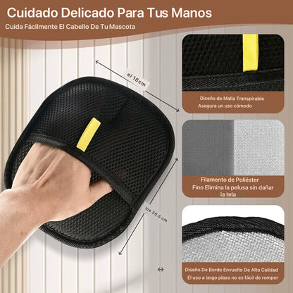 Guante de limpieza para mascotas