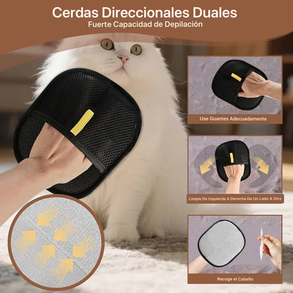 Guante de limpieza para mascotas