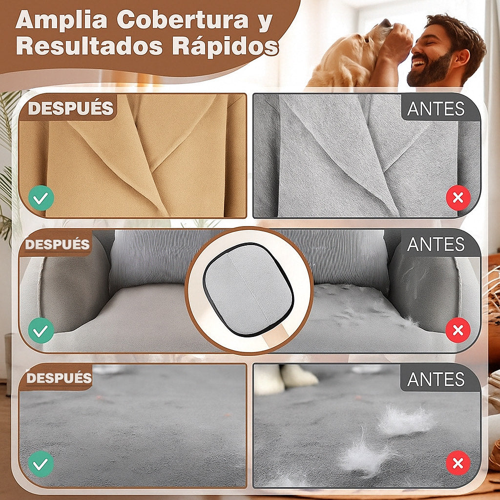 Guante de limpieza para mascotas