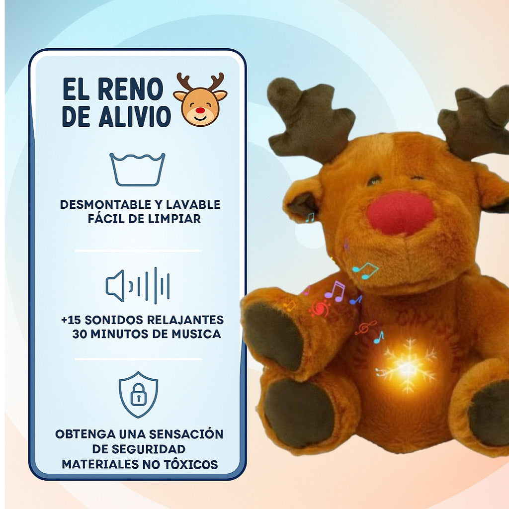 Peluche de Reno Anti Estrés